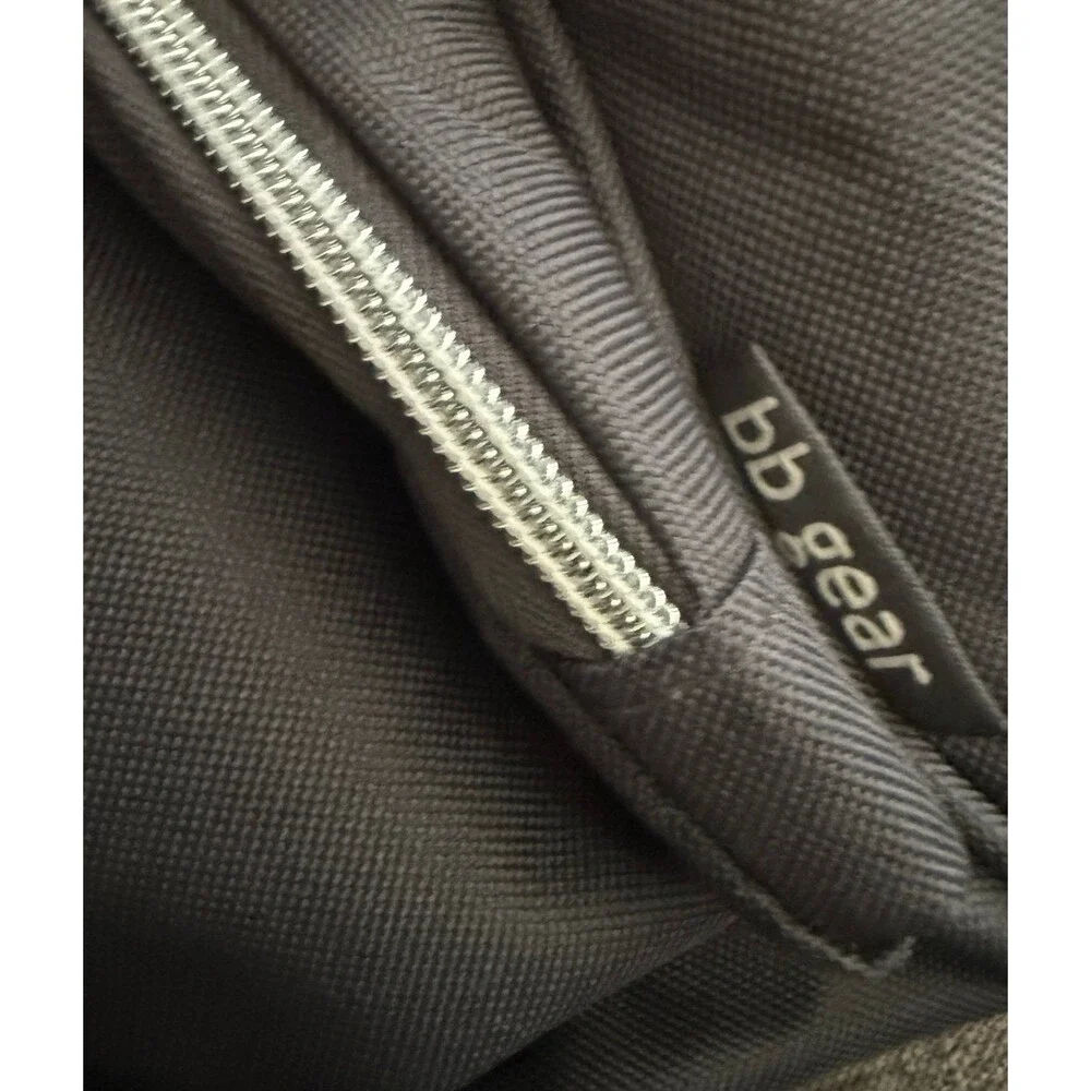 Baby Boom  Gray Backpack /Diaper Bag w/ Adjustable Shoulder Straps & 8 pockets
